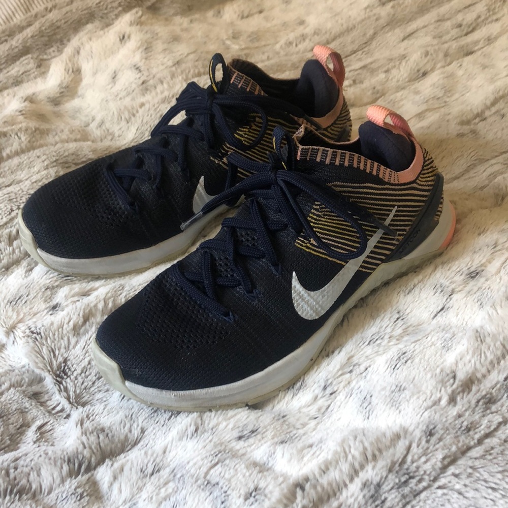 Nike Womens Metcon DSX Flyknit 2 Train Shoes College Navy